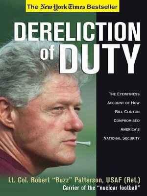 cover image of Dereliction of Duty